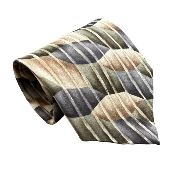 2/$15 Grateful Dead Crazy Fingers Third Set 100% Silk Tie 90s vintage 4" x 55.5" - Picture 10 of 10